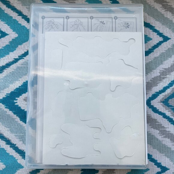 NEW Stampin' Up! A Cute Christmas Clear Mount Cling Stamps, Set of 9 Stamps - Picture 7 of 7